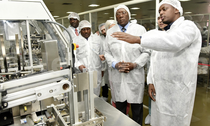 Cuba VP praises Uganda over Luzira ARV plant Cuba VP praises Uganda over Luzira ARV plant
