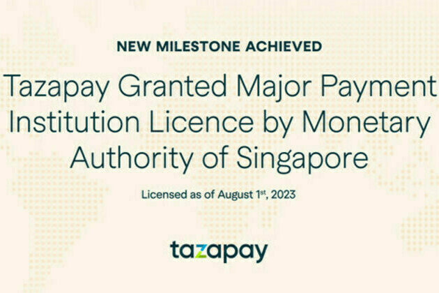 Tazapay Secures MPI Licence from Singapore's MAS, Bolstering Its Cross-Border Payment Capabilities