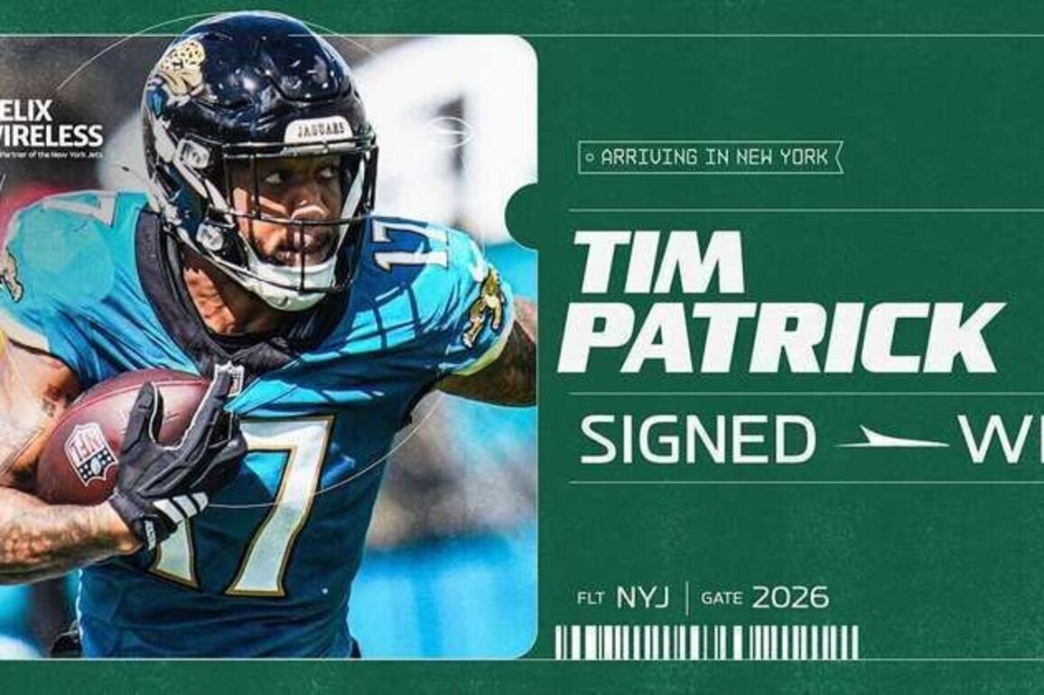 Jets Sign WR Tim Patrick