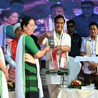 Assam CM dedicates development projects worth over Rs 100 crore in Diphu