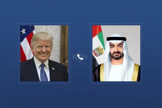 UAE, US Presidents discuss strategic bilateral relations in phone call