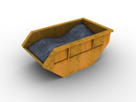 Travis compensated for skip loader damage