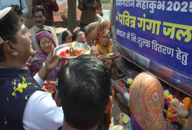 MP minister brings Gangajal from Prayagraj Maha Kumbh to distribute in Bhopal