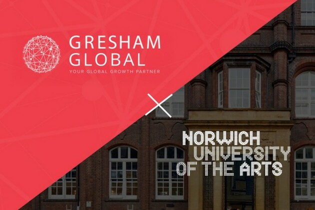 Gresham Global and Norwich University of the Arts Announce Strategic International Partnership