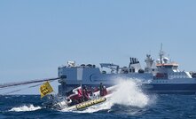  Greenpeace protestors.