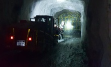 Underground work at Savage River.