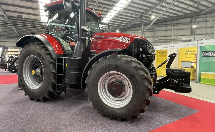 Case IH has added the AFS Connect technology package to its Puma range. Credit: Mark Saunders.