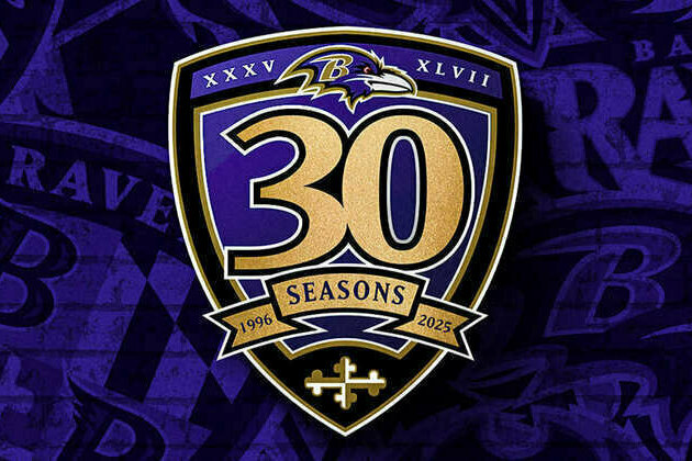 Baltimore Ravens to Celebrate 30th NFL Season in 2025