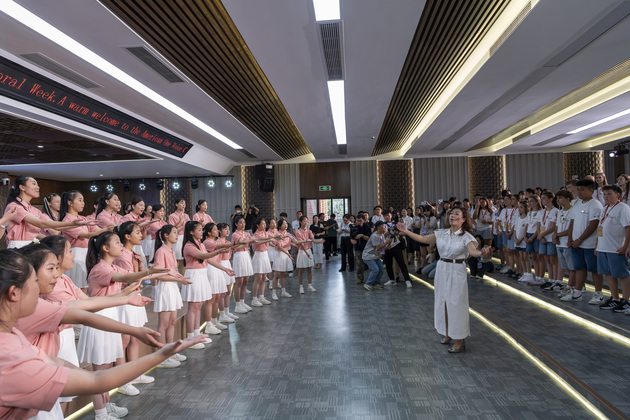 (Int'l Exchange)CHINA-FUJIAN-FUZHOU-KULIANG-CHINA-U.S.-YOUTH CHOIR FESTIVAL-VISITING (CN)