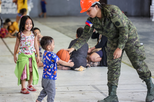PHILIPPINES-MANILA-SUPER TYPHOON FUNG-WONG-EVACUATION CENTER
