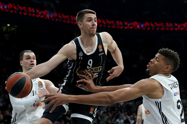 (SP)SERBIA-BELGRADE-BASKETBALL-EUROLEAGUE-PARTIZAN VS REAL MADRID