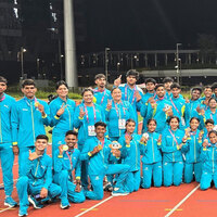Asian U20 Athletics Championships: PM Modi congratulates Indian contingent for "outstanding performance"