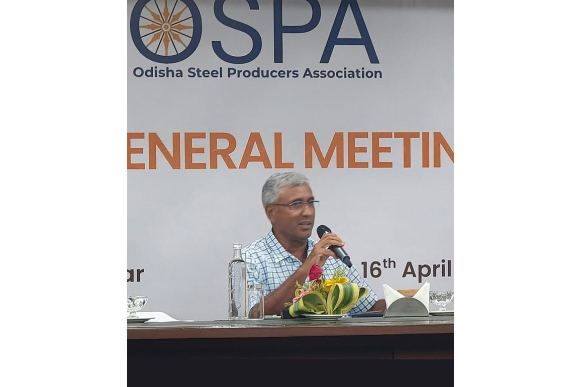Asit Tripathy Elected President of Odisha Steel Producers' Association (OSPA)