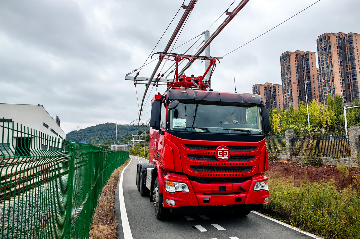 CHINA-HUNAN-ZHUZHOU-SMART "BRAIDED TRUCK"-GREEN TRANSFORMATION (CN)