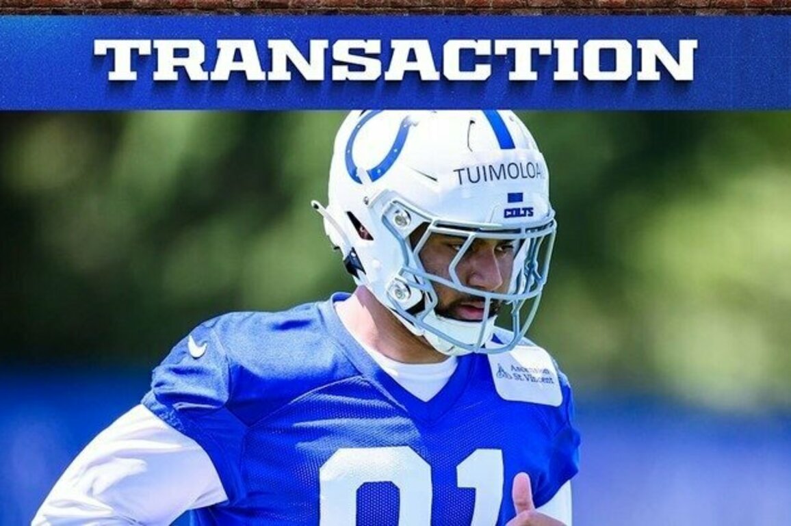 Colts sign DE J.T. Tuimoloau