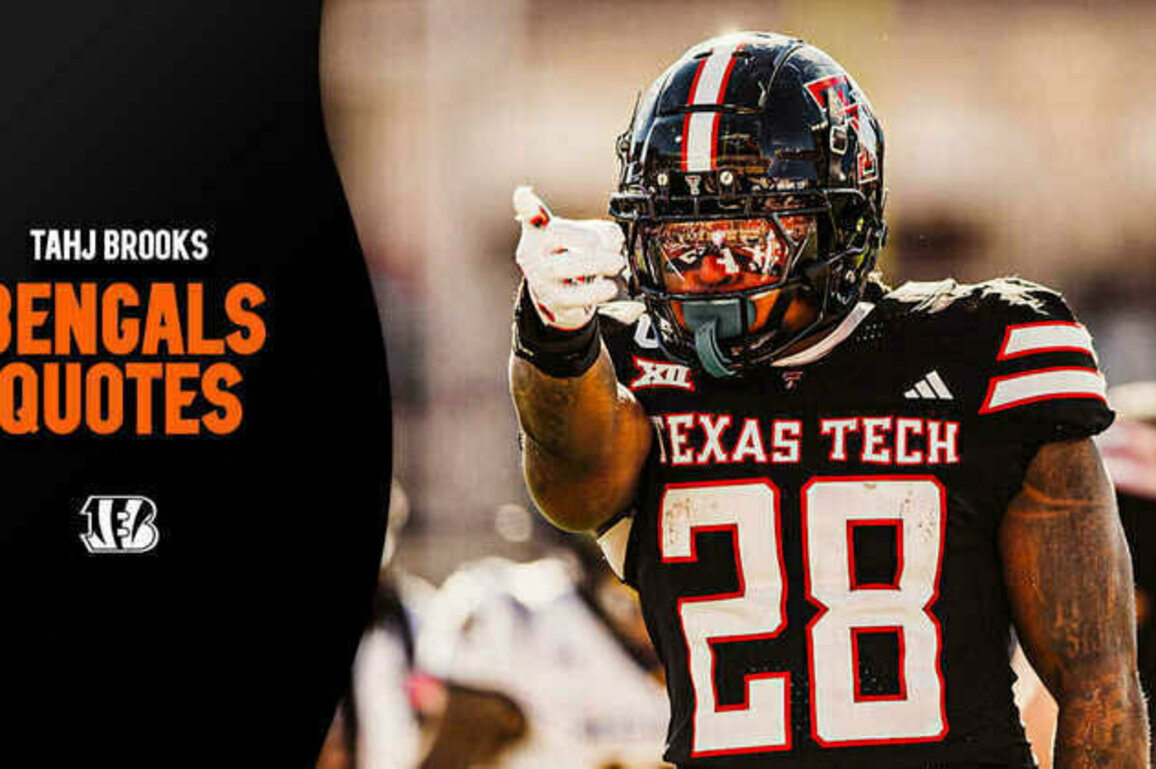 Everything Tahj Brooks Said After Being Drafted By The Bengals