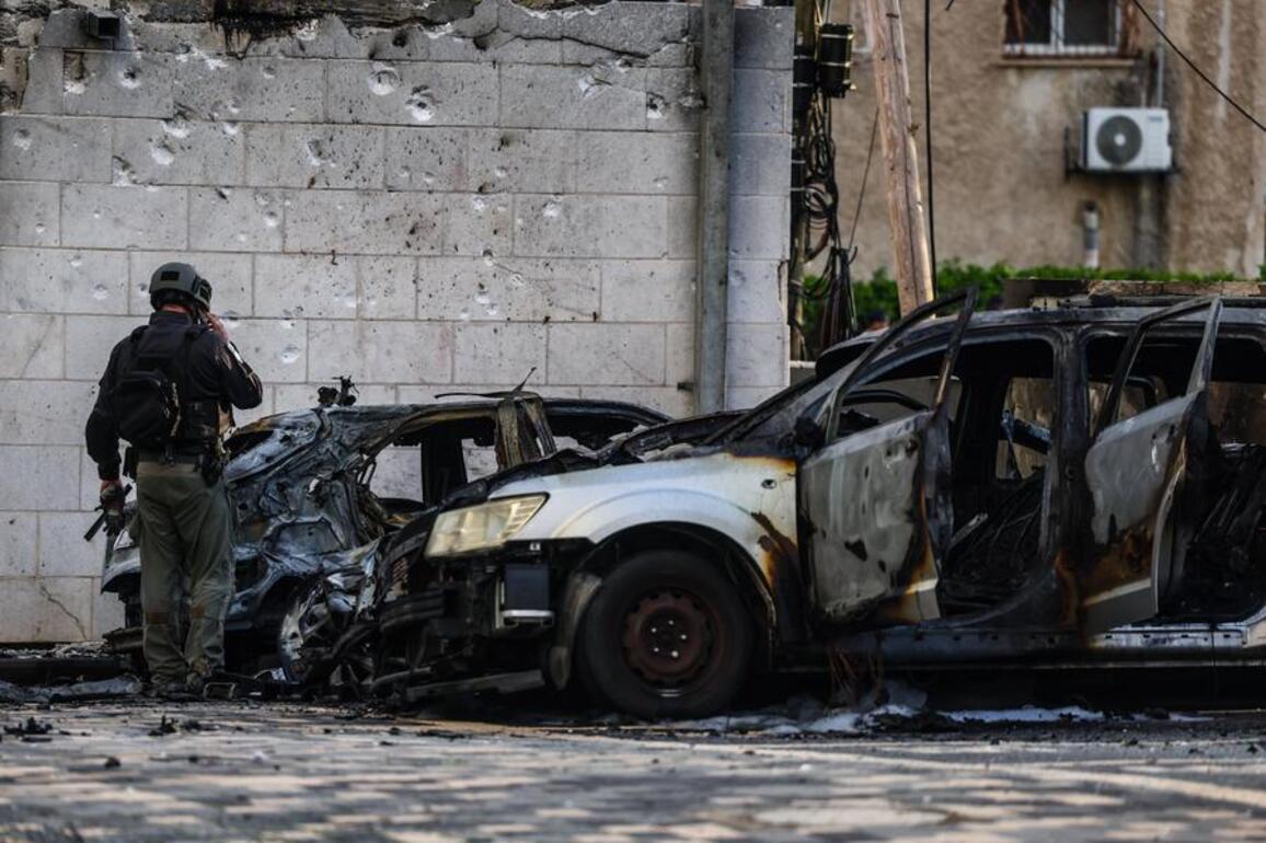 Mideast in Pictures: Israel's Nahariya after rocket attack from Lebanon