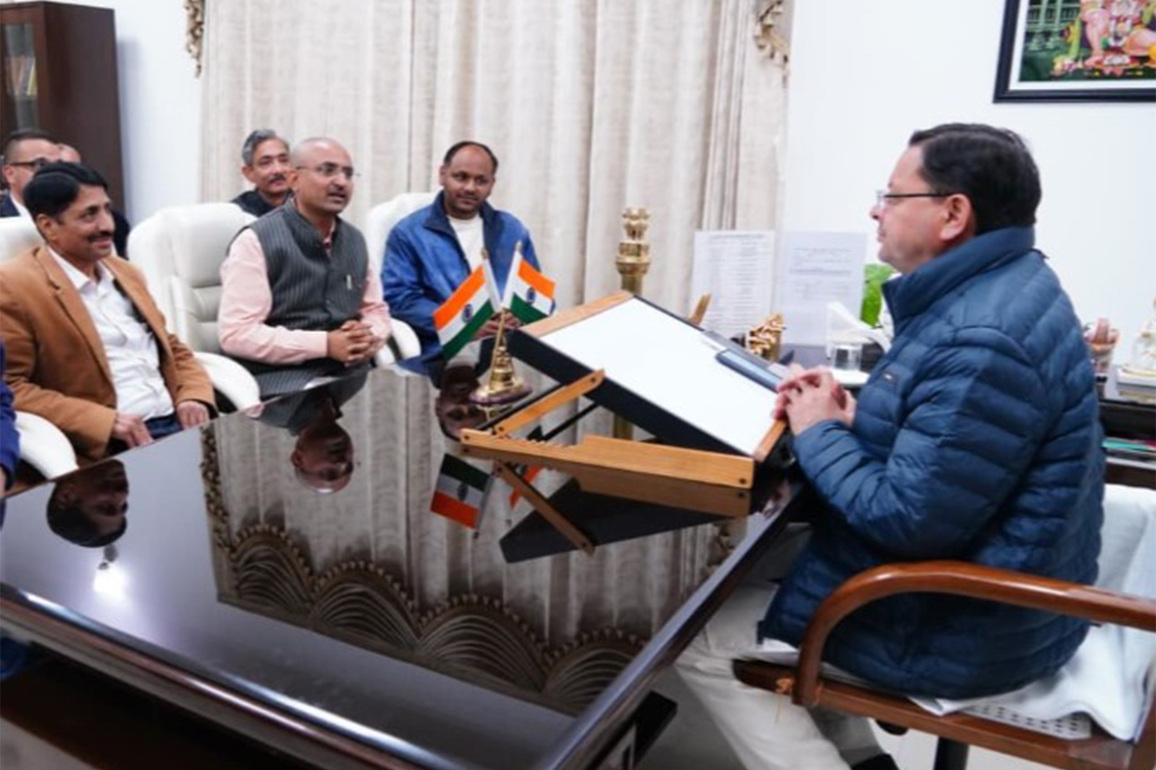 SIDCUL Entrepreneur Welfare Society delegation meets Uttarakhand CM
