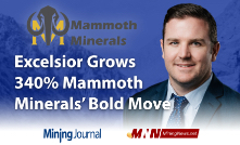 Excelsior Grows 340% Mammoth Minerals' Bold Move