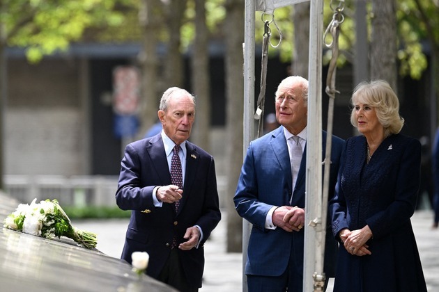 King Charles, Queen Camilla pay tribute to 9/11 victims at New York Memorial