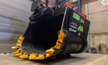 Austin has manufactured the first 4100XPB dipper bucket fitted with Bierwith Forge’s GET technology