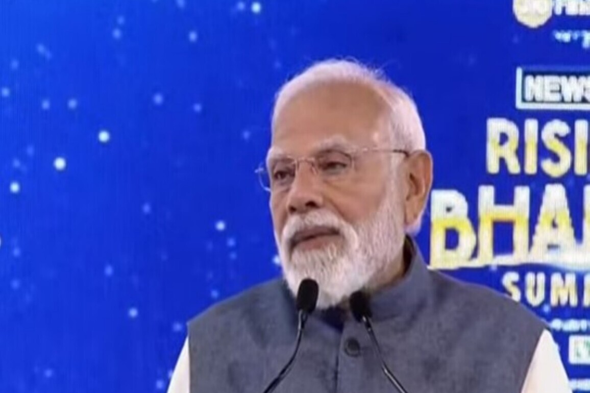 "Not only took off its clothes...exposed its ideological bankruptcy": PM Modi slams Congress over IYC's "shirtless protest" at AI Summit