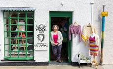 Farmer champions 100% Welsh wool in local shop