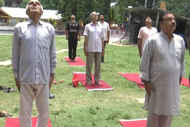 J-K: Ayush holds special Yoga session for Amarnath pilgrims in Anantnag