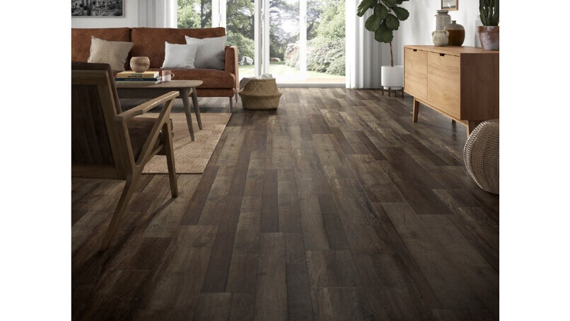 Stunning Malmo™ Senses multi-width LVT nails the reclaimed flooring look