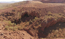  An image of Juukan Gorge taken on May 15 before the blast 