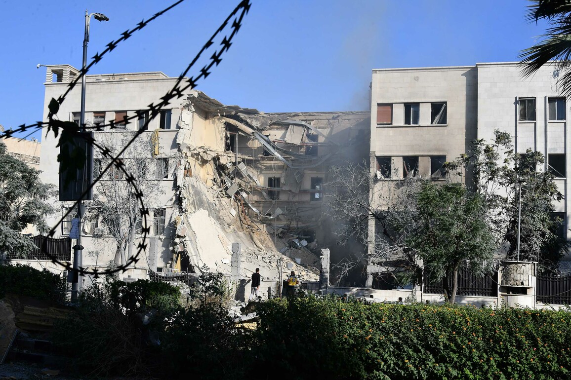(SpotNews)SYRIA-DAMASCUS-ISRAEL-STRIKES-DAMAGE