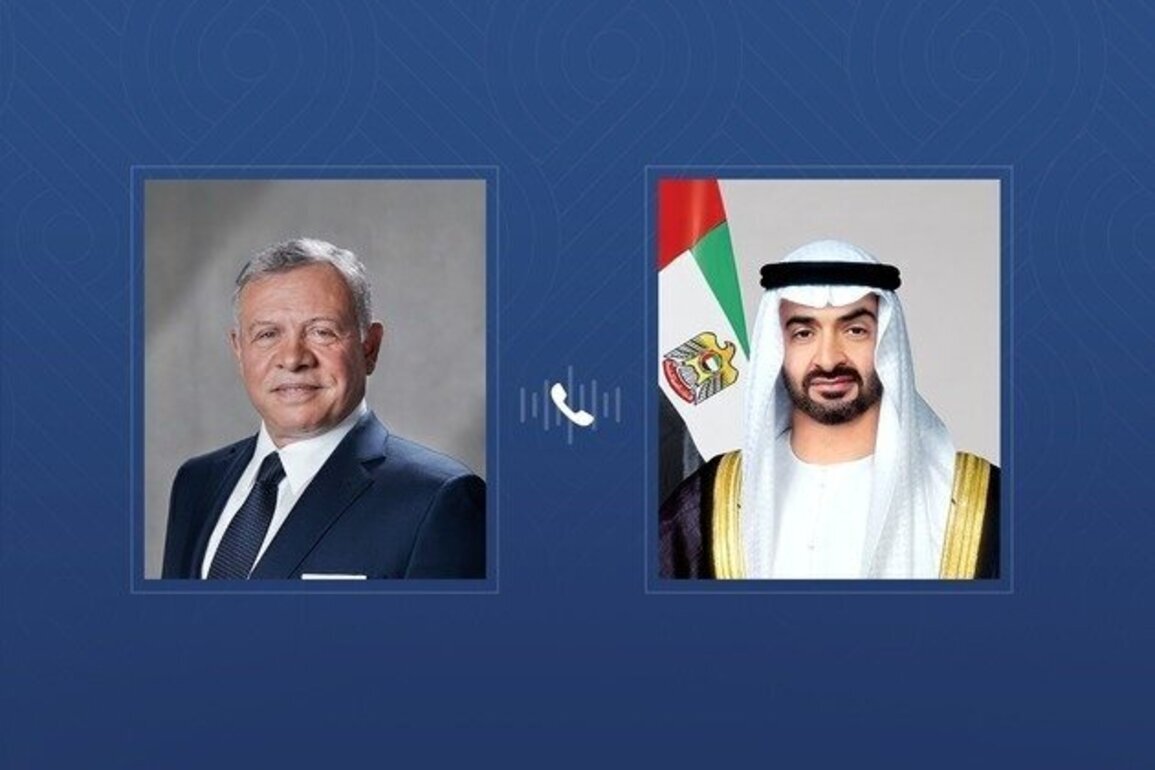 UAE President and King of Jordan discuss regional developments and bilateral cooperation in phone call