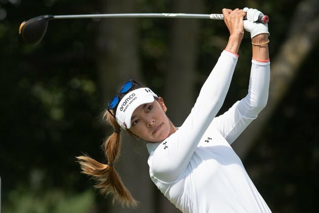 Alison Lee ties Nasa Hataoka atop Tour Championship leaderboard