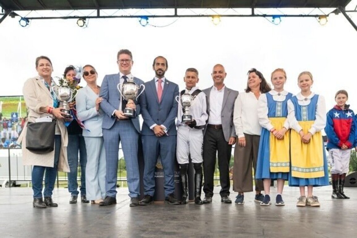 'Wasmy Al Khalediah' claims UAE President's Cup for Purebred Arabian Horses title in Sweden