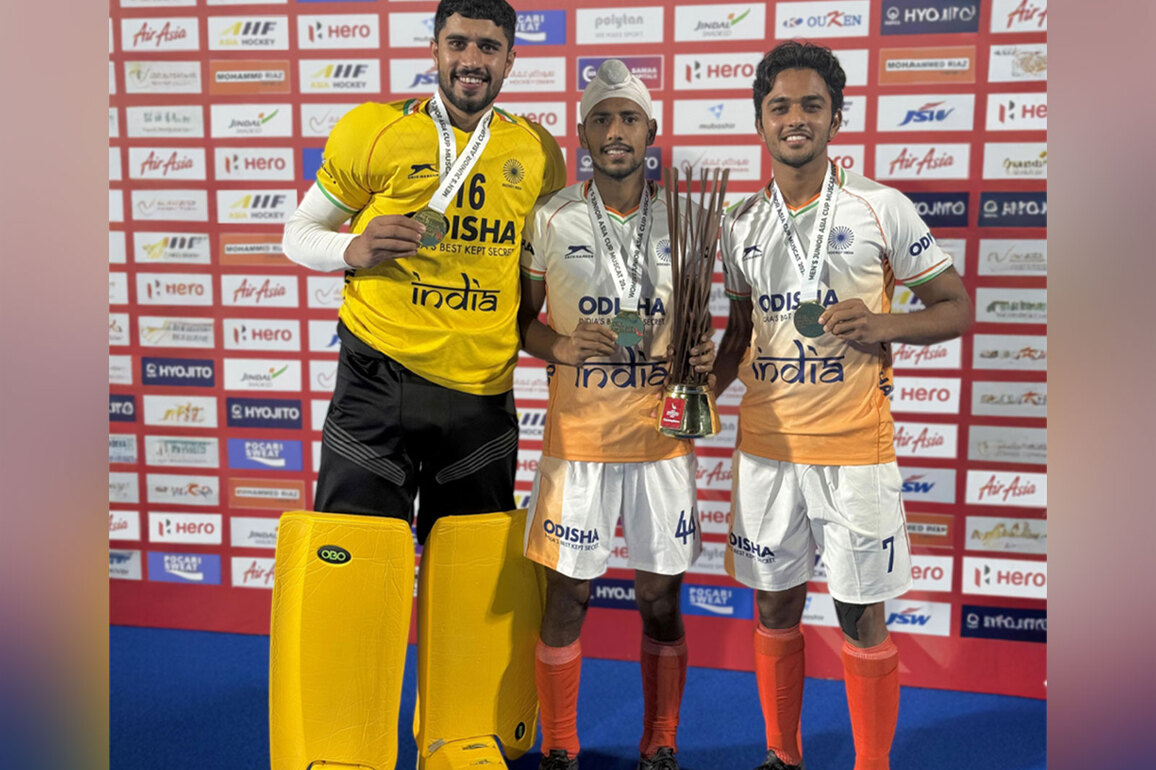 Roundglass Hockey Academy's Gurjot Singh, Arshdeep Singh, Princedeep Singh selected for Junior Hockey World Cup