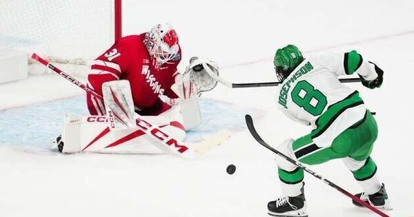 Daniel Hauser, Wisconsin edge North Dakota to reach Frozen Four final