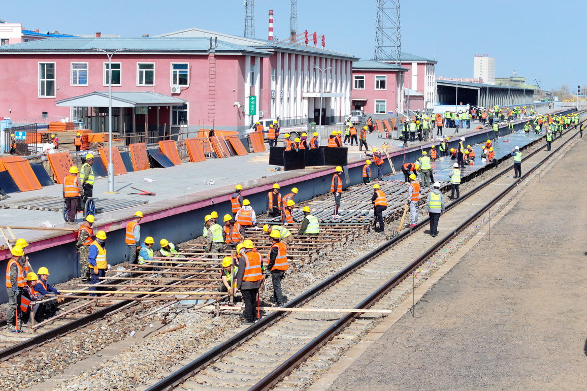 #CHINA-HEILONGJIANG-JIAMUSI-TONGJIANG RAILWAY-CONSTRUCTION (CN)