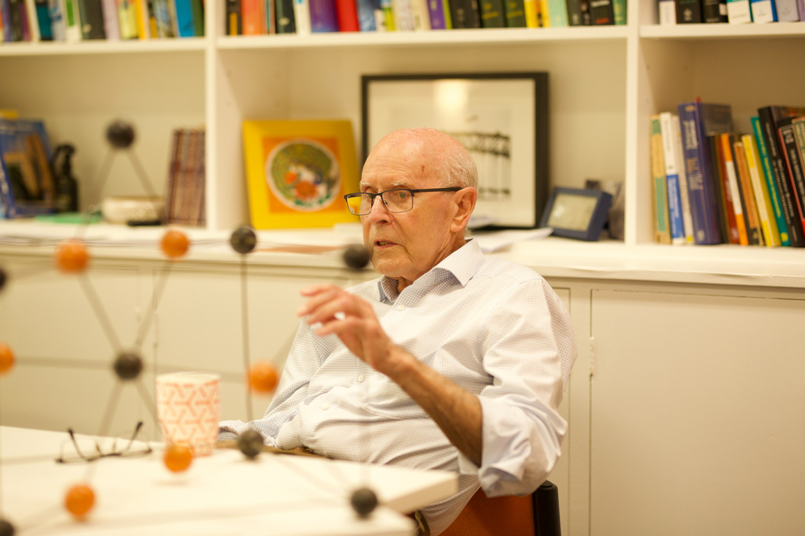 AUSTRALIA-MELBOURNE-RICHARD ROBSON-NOBEL PRIZE IN CHEMISTRY
