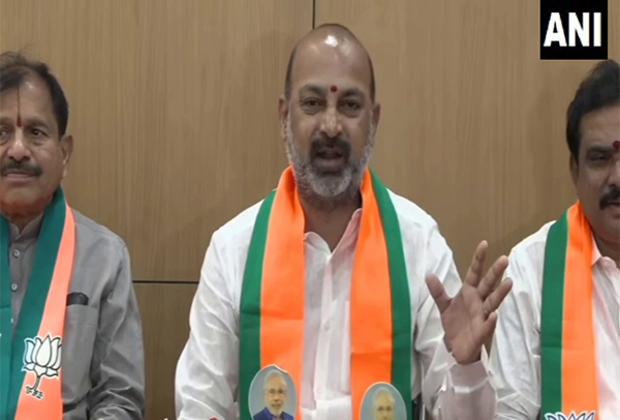 "BJP is Team India; Congress are Team Pakistan": BJP's Bandi Sanjay Kumar on MLC elections