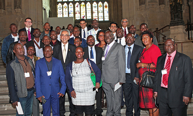 Ugandan business delegation visits Britain's Houses of Parliament Ugandan business delegation visits Britain's Houses of Parliament