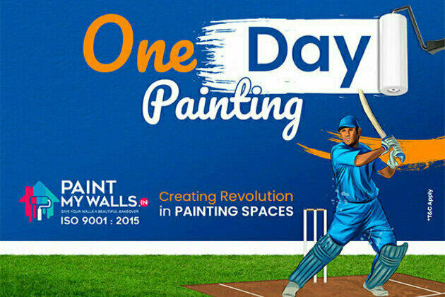 PaintMyWalls revolutionizes home painting with One Day Painting service and other unique offers