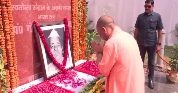 Yogi Adityanath pays tribute to UP's first CM Govind Ballabh Pant on his 139th birth anniversary