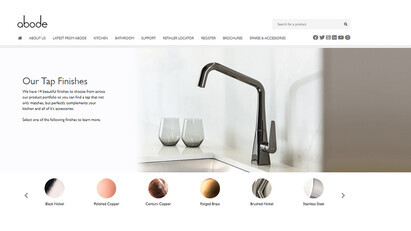 Colour-matching tap finishes made simple with new sample ordering service