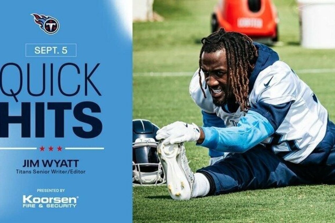 Quick Hits on the Titans After Friday's Practice