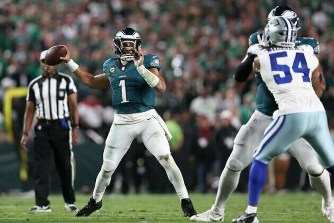 Cowboys-Eagles season opener halted by lightning delay
