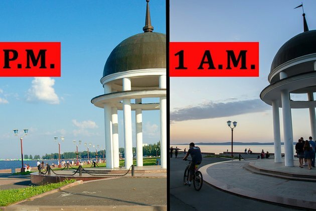 Where can you see Russia&#039;s most stunning white nights