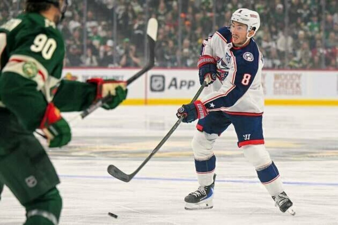 Blue Jackets pour it on late in win over Wild
