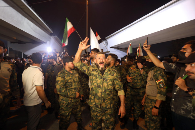 IRAQ-BAGHDAD-ISRAELI ATTACKS ON IRAN-PROTEST