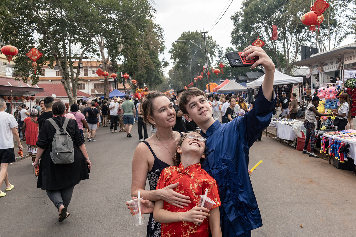SOUTH AFRICA-JOHANNESBURG CHINA TOWN-CHINESE LUNAR NEW YEAR