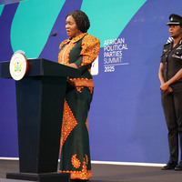 GHANA-ACCRA-AFRICAN POLITICAL PARTIES SUMMIT-GHANAIAN VICE PRESIDENT